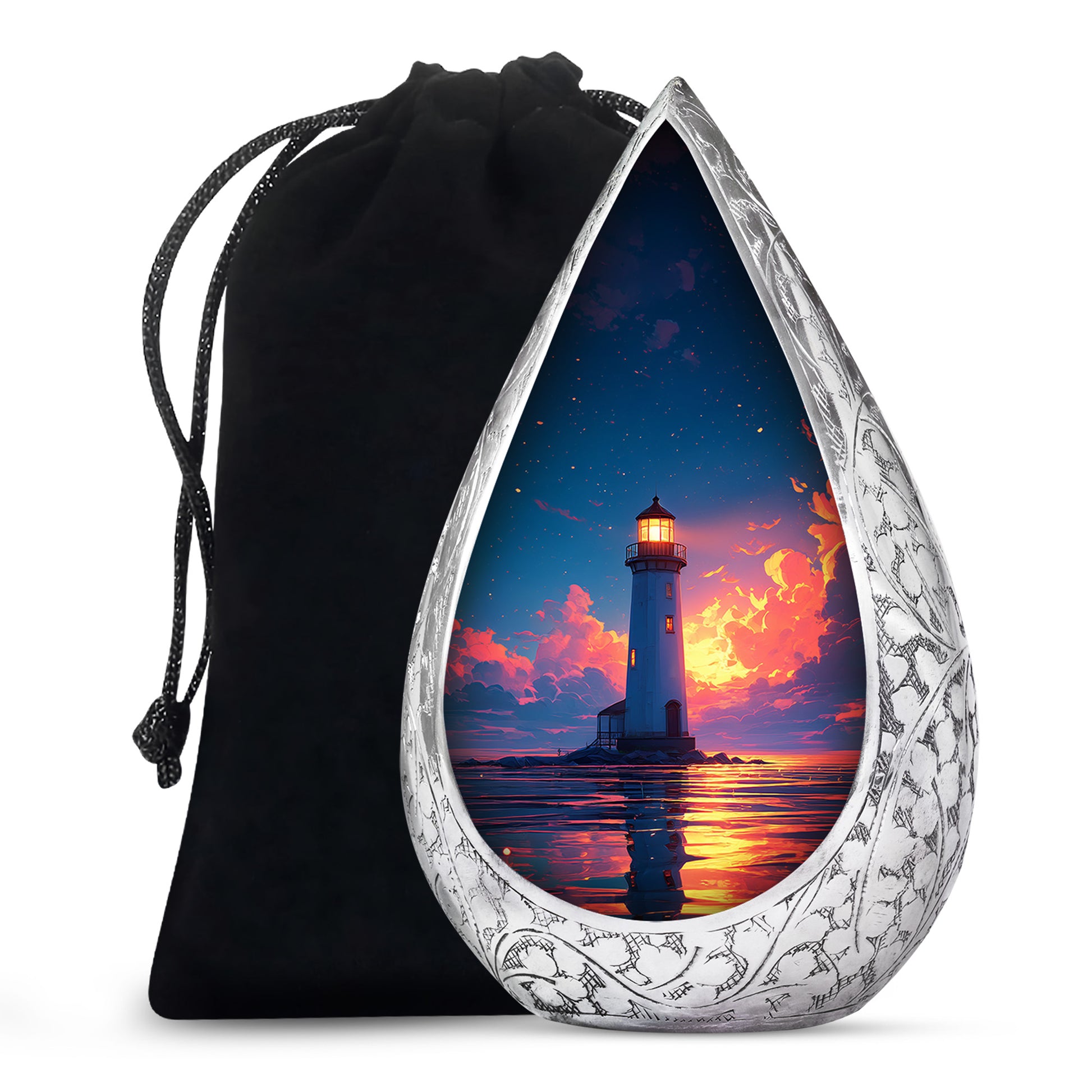 Decorative Ocean Lighthouse Urns - Divine Memorial Urn For Adults