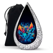 Artistic Night Owl Urn - Cremation Urn For Human Ashes