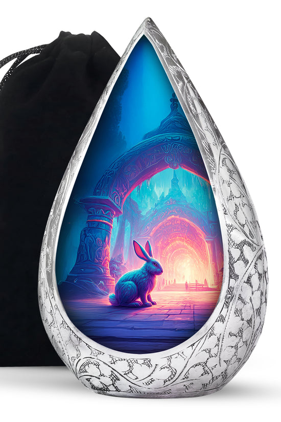 Magical Rabbit Memorial Urn - Cremation Urn For Human Ashes