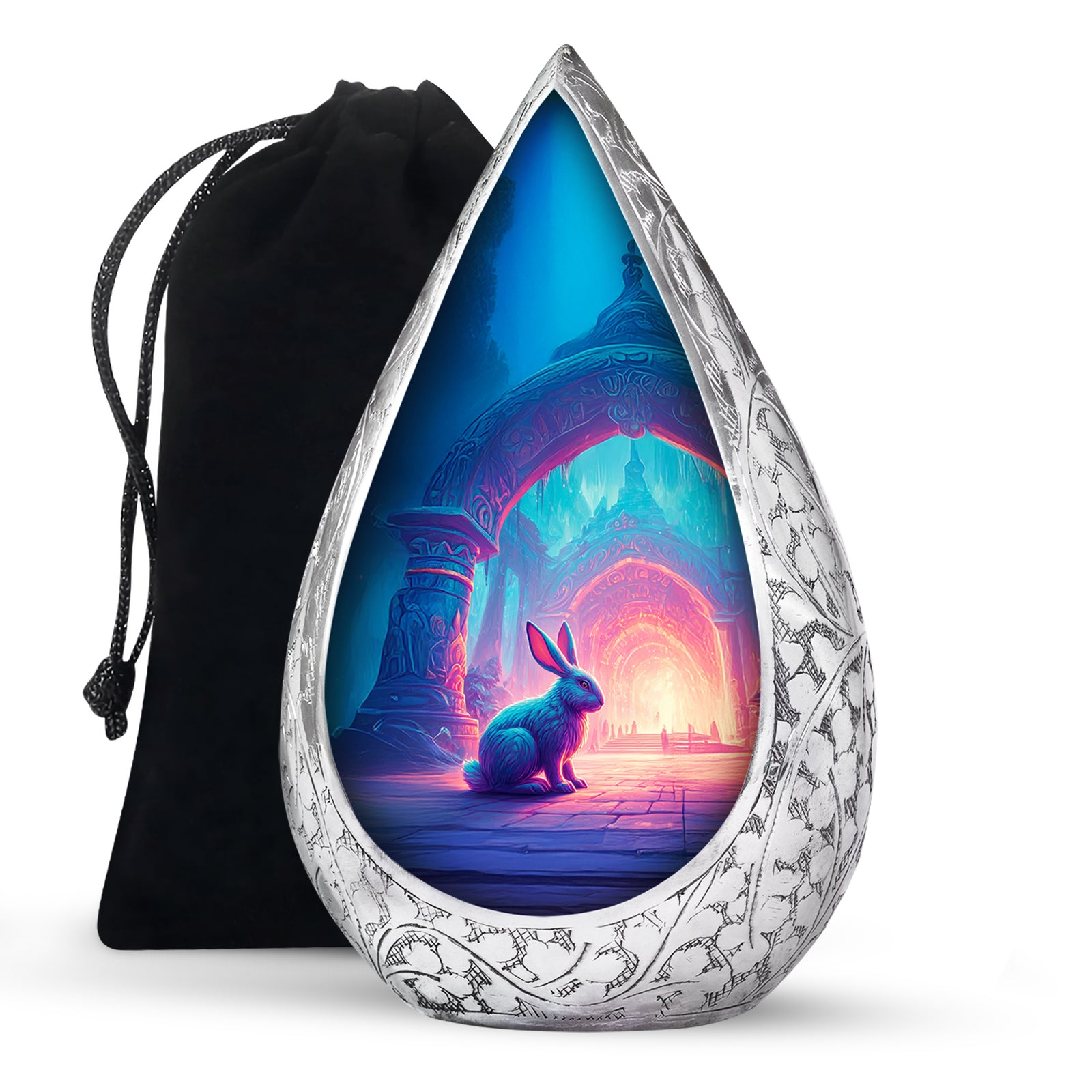 Magical Rabbit Memorial Urn - Cremation Urn For Human Ashes