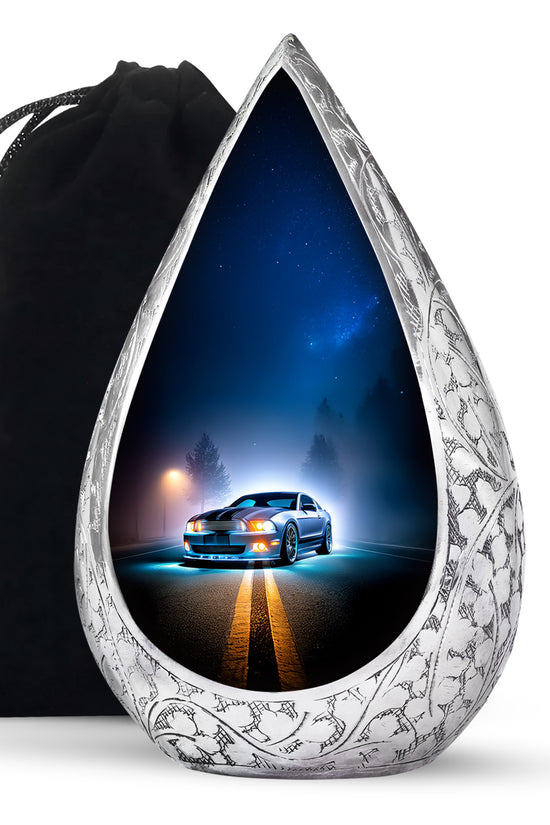 Muscle Car Cremation Urn - Memorial Urn for Adult Ashes