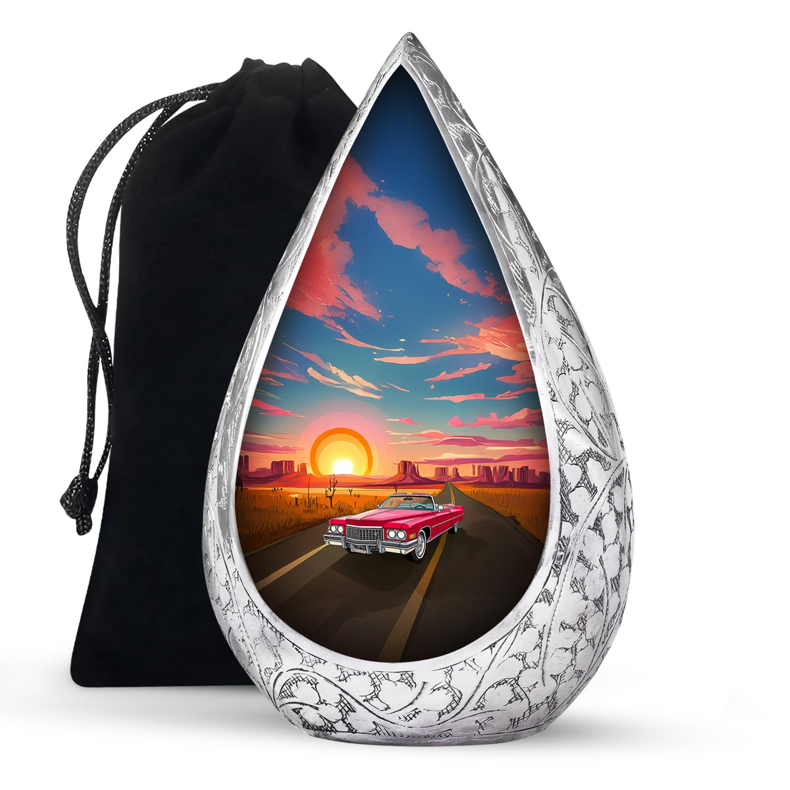Vintage Car Urn for Ashes - Premium Funeral Urn For Dad