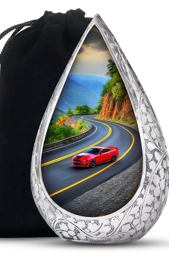 Muscle Car Cremation Urn - Funeral Urn For Human Ashes