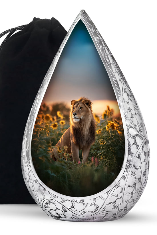 King Lion Cremation Urn - Sunrise Memorial Urns For Human Ashes