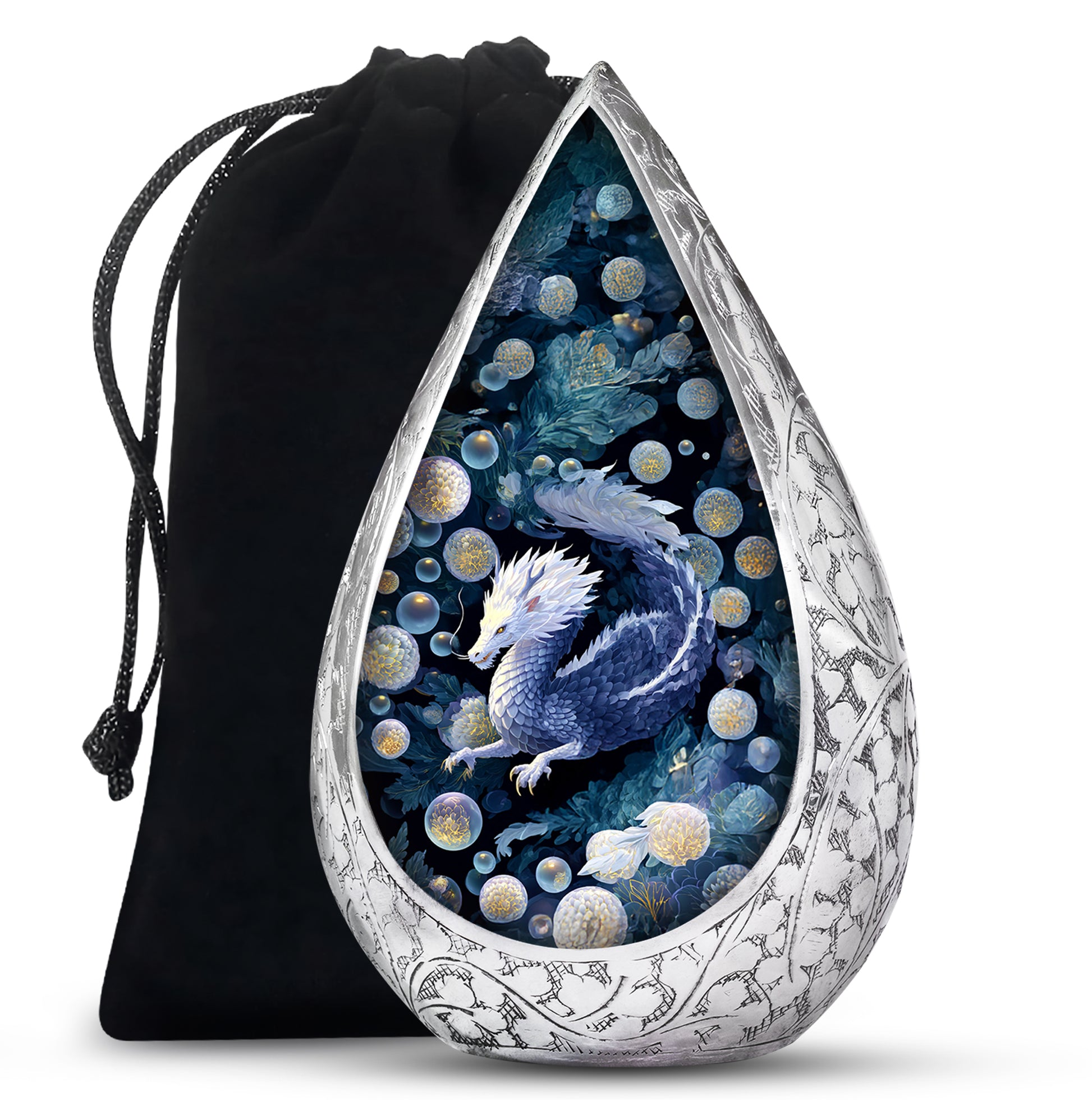 Premium Dragon Cremation Urn - Memorial Urn For Human Ashes