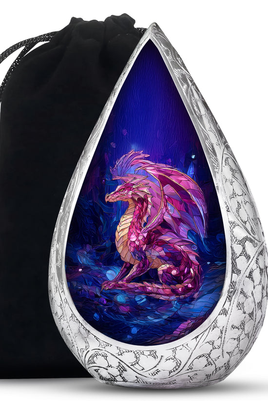 Dragon Theme Memorial Urn - Artistic Funeral Urn For Male & Female
