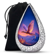 Golden Dragon Cremation Urn - Beautiful Mountain Memorial Urn For Ashes