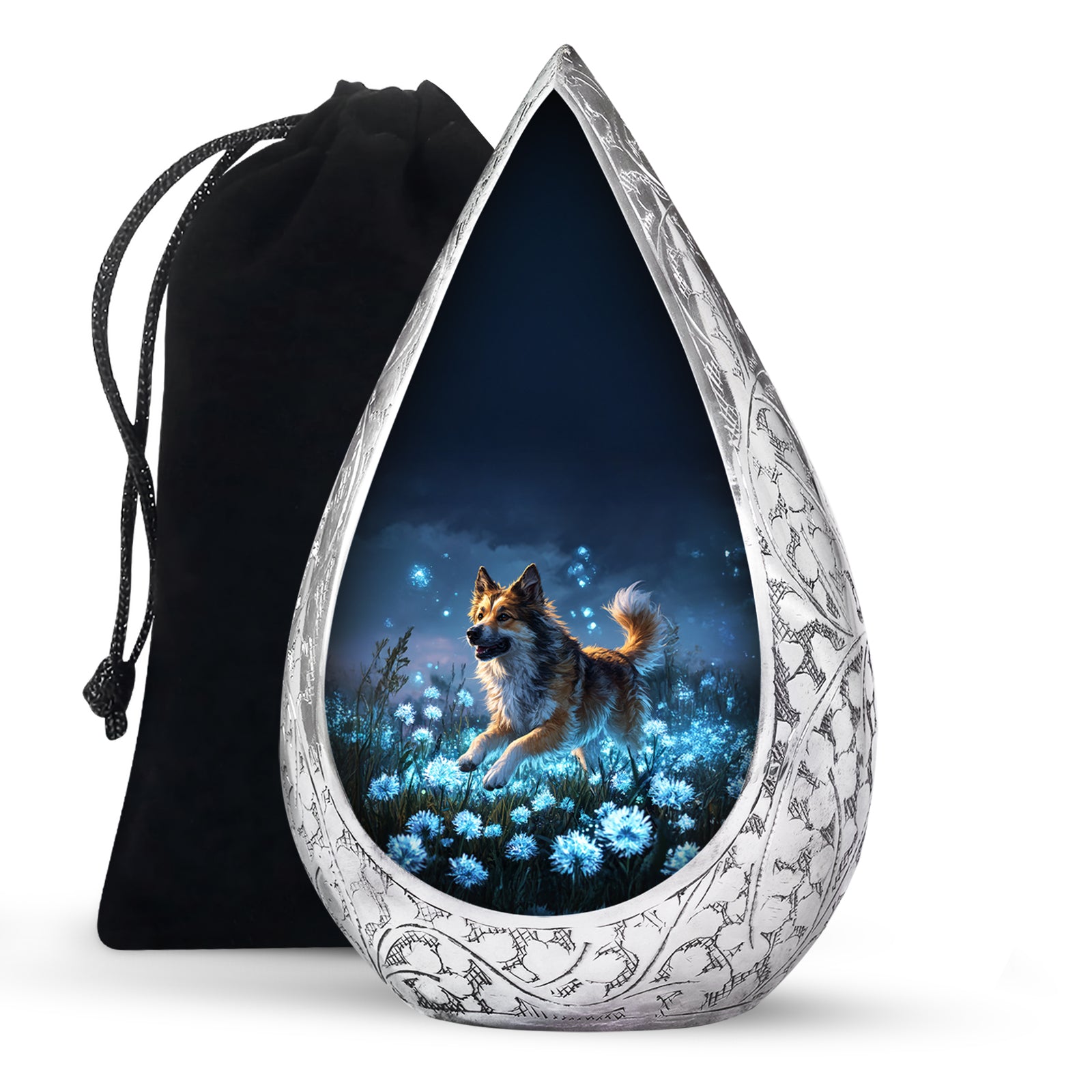 Dog Cremation Urns - Decorative Pet Memorial Urns For Loved Ones
