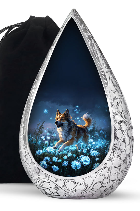 Dog Cremation Urn - Night Sky Pet Memorial Urn For Pet Ashes