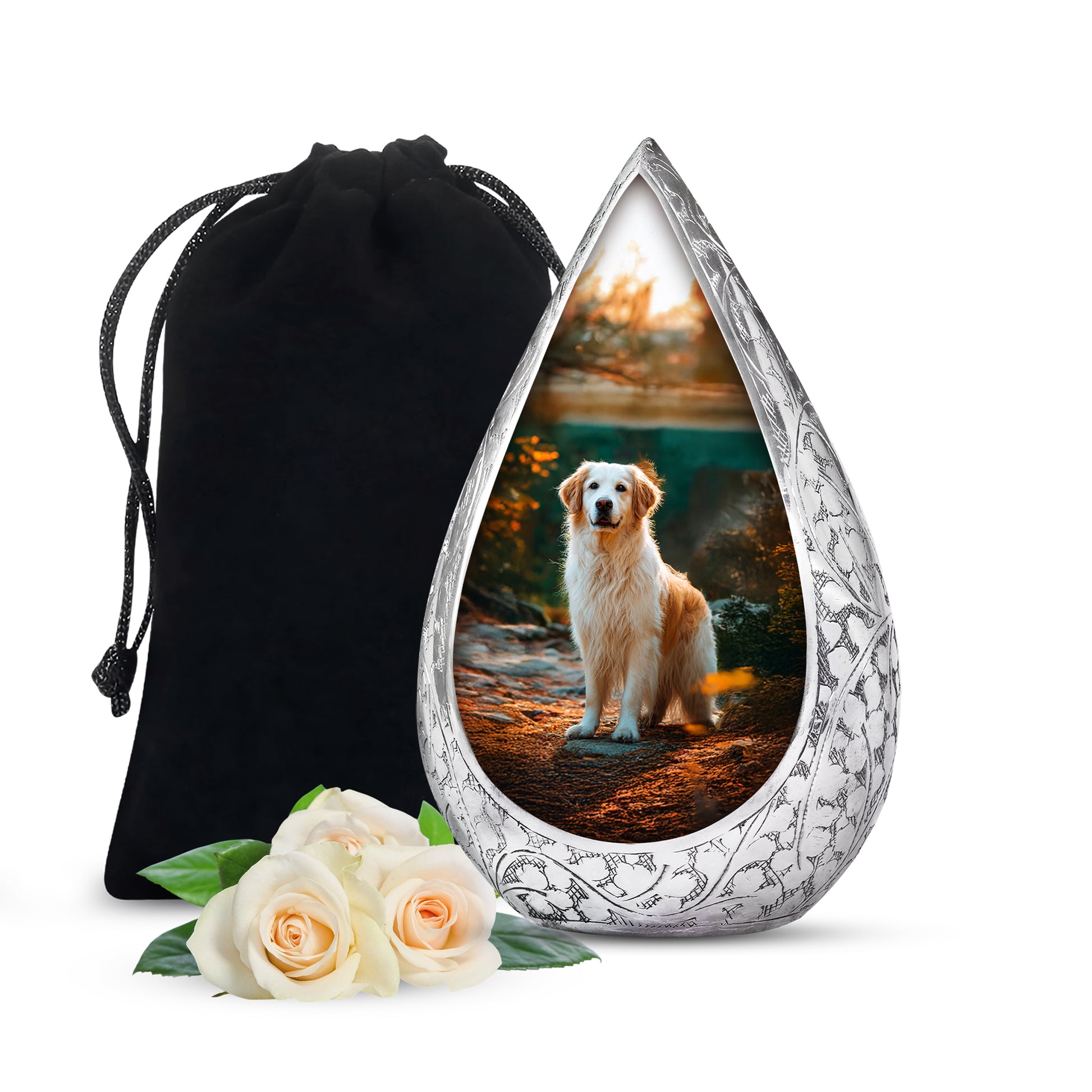 Golden Retriever Urns For Pet Dog - Dog Cremation Urns For Sale