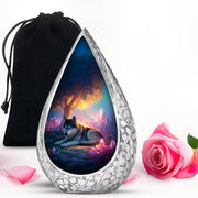 Husky Pet Memorial Urn - Beautiful Pet Cremation Urn For Ashes