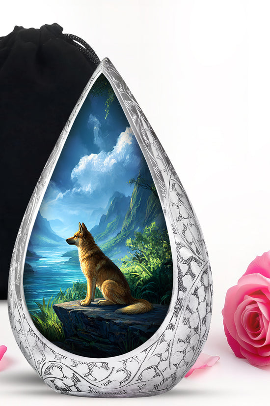 Dog Cremation Urn - Mountain Valley Funeral Urn For Pet Ashes