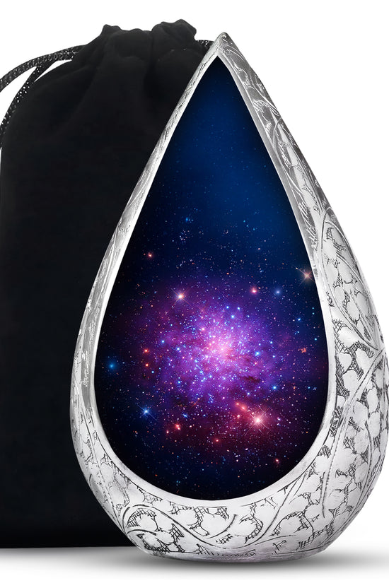 Galaxy Theme Cremation Urn - Funeral Urn For Male & Female
