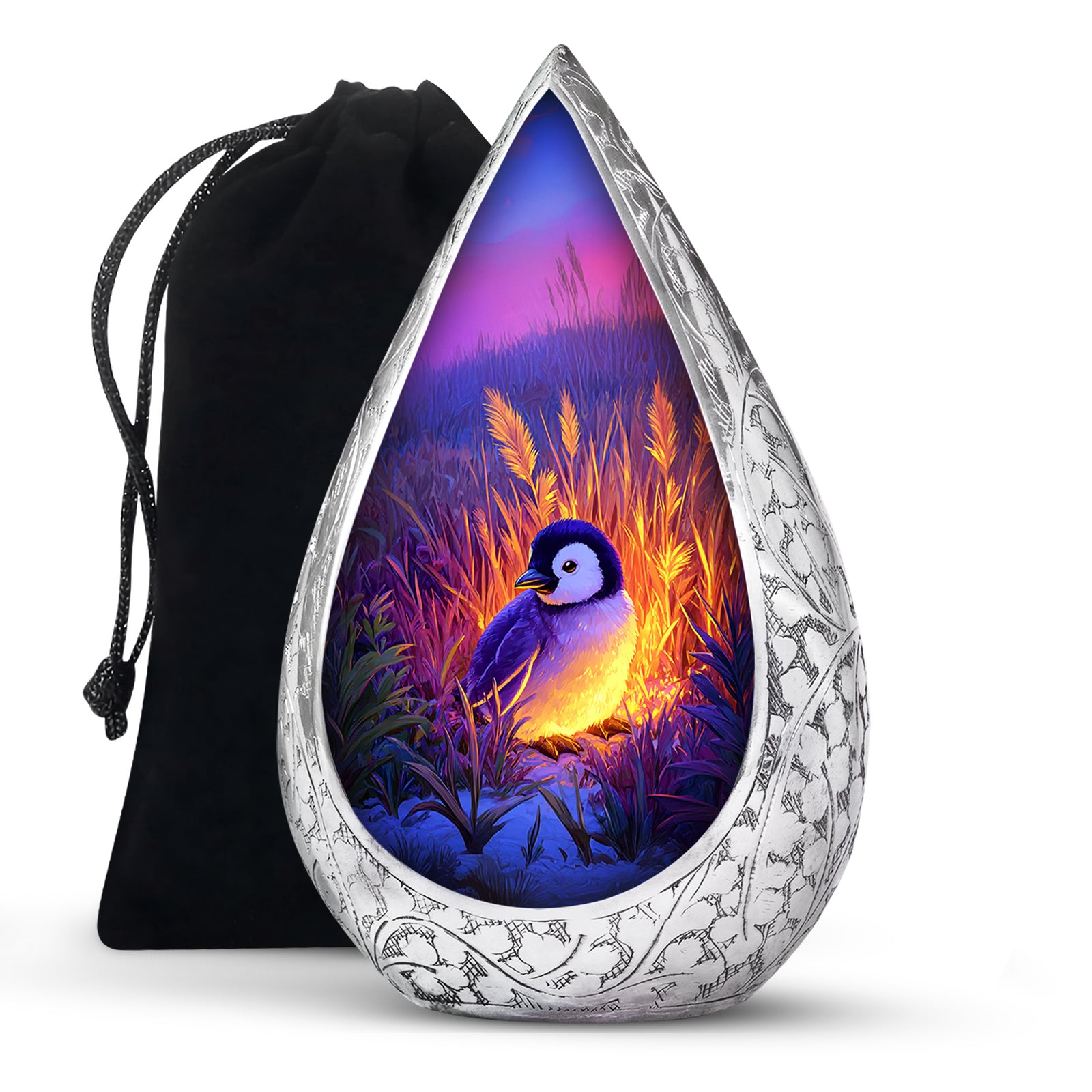 Baby Penguin Cremation Urn - Beautiful Memorial Urns For Cremation Ashes