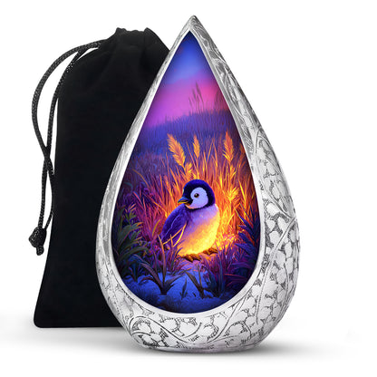 Baby Penguin Cremation Urn - Beautiful Memorial Urns For Cremation Ashes