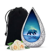 Bear Cremation Urn - Nature Wildlife Cremation Urn For Adult Ashes