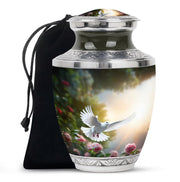 Dove Bird Memorial Urn For Ashes Beautiful Cremation Urn For Burial
