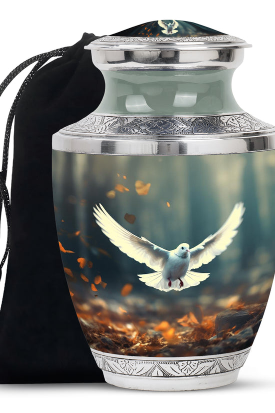 Dove Bird Urns For Ashes - Large Cremation Urn For Loved ones