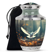 Dove Bird Urns For Ashes - Large Cremation Urn For Loved ones