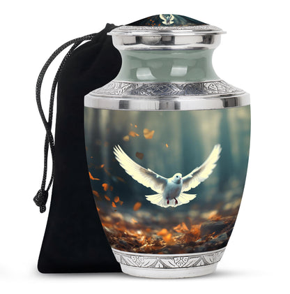 Dove Bird Urns For Ashes - Large Cremation Urn For Loved ones