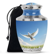 Dove Bird Memorial Urn For Ashes - Cremation Urn For Loved Ones