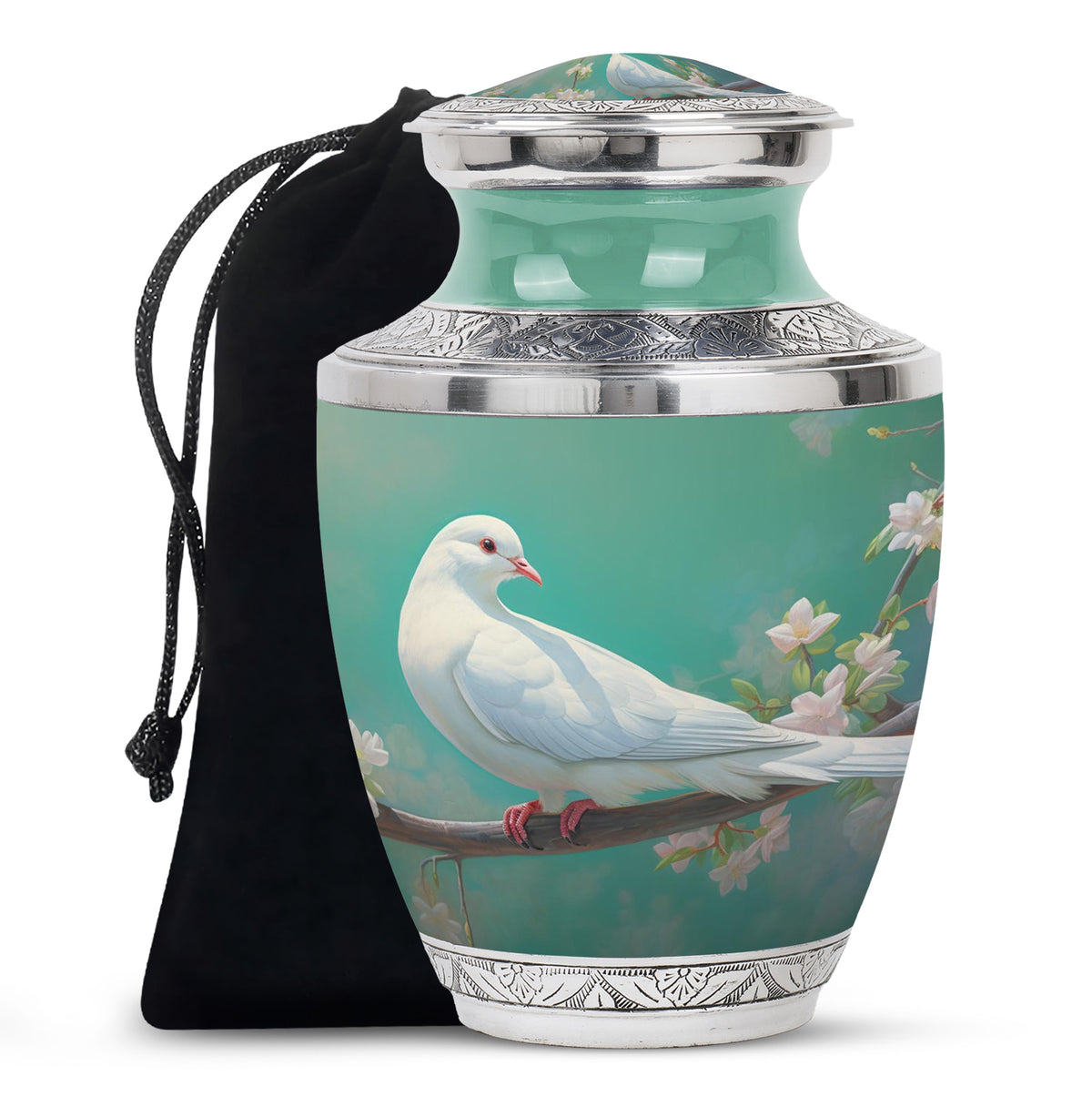 Dove Funeral Urn - Large Funeral Urn For Loved Ones