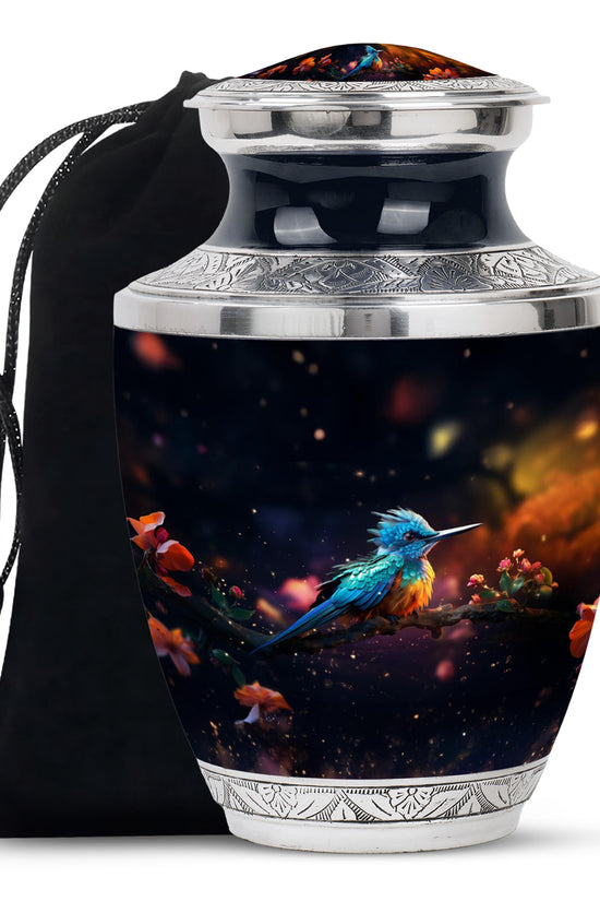 Sparrow Cremation Urn - Bird Theme Funeral Urn For Ashes