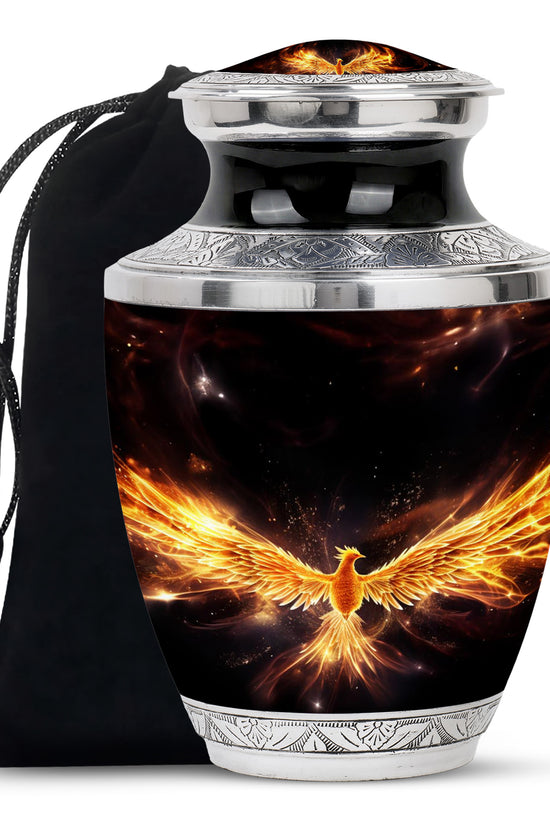 Phoenix Memorial Urn - Large Cremation Urn For Loved Ones