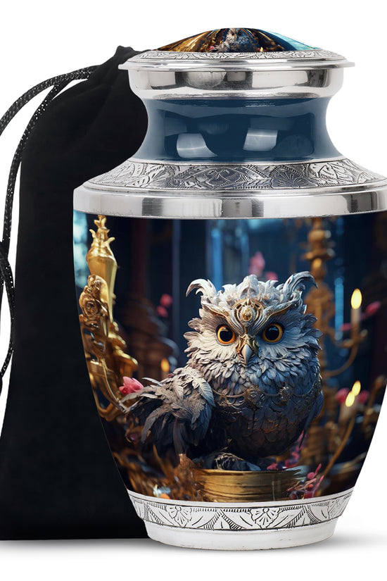 Owl Cremation Urn – Beautiful Memorial Urn For Human Ashes