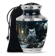 Royal Owl Memorial Urn - Unique Memorial Urn For Adult Ashes