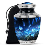 Scorpion Grass Adult Size Urn For Ashes - Elegant Funeral Urn