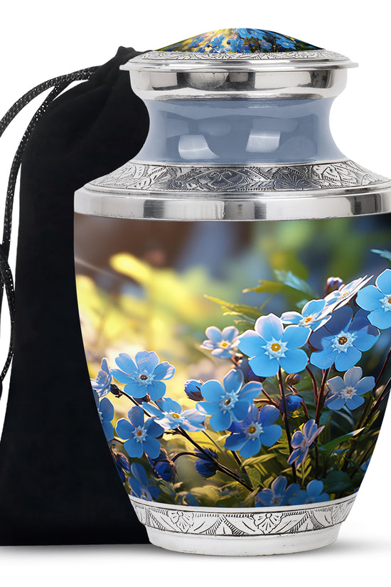 Scorpion Grass Cremation Urn - Stylish Funeral Urn For Female Ashes