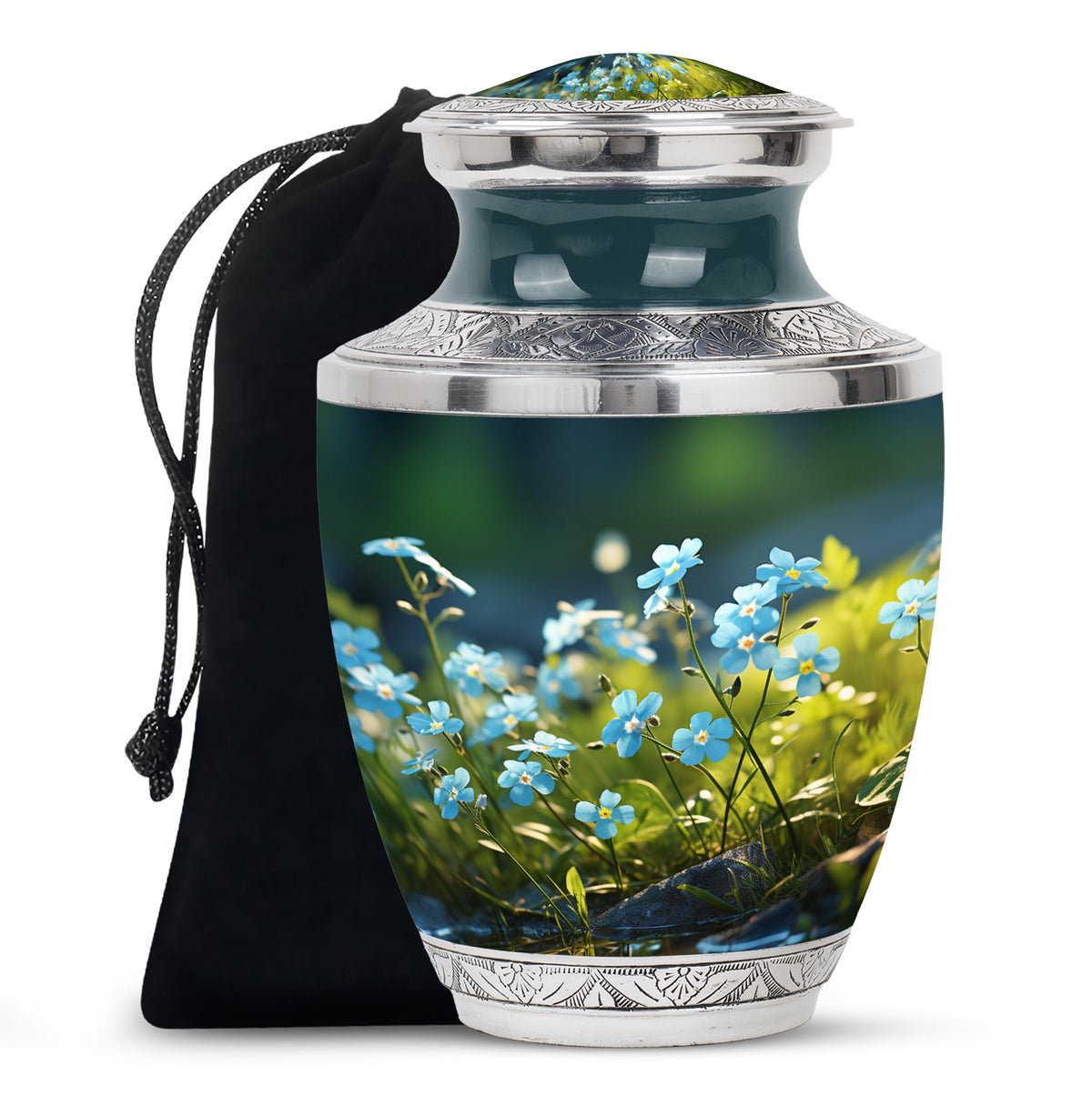 Scorpion Grass Human Cremation Urn - Elegant Memorial Funeral Urn