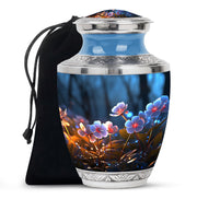 Black Scorpion Grass Cremation Urn - Adult Funeral Urn For Ashes