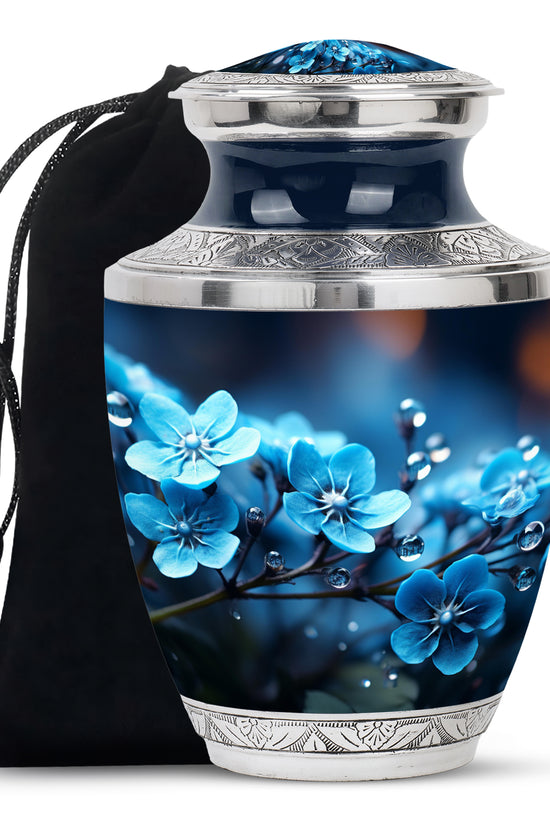 Scorpion Grass Adult Funeral Urn - Stylish Cremation Urn For Ashes