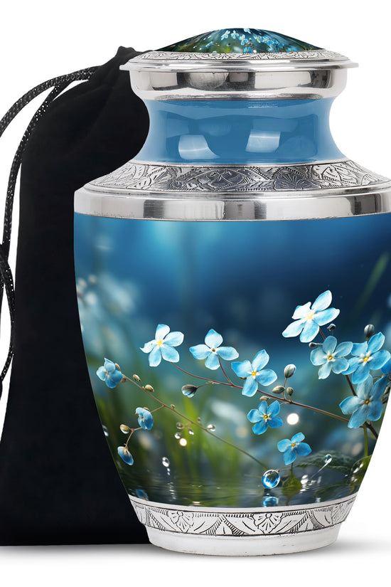 Scorpion Grass Cremation Urn - Decorative Funeral Urn For Human Ashes