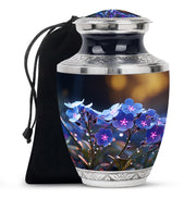 Scorpion Grass Funeral Urn For Ashes - Decorative Aluminium Cremation Urn