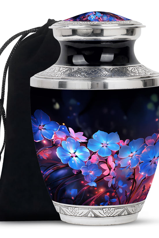 Scorpion Grass Cremation Urn - Elegant Adult Memorial Urn For Human Ashes