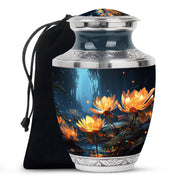 Elegant Lily Urn For Human Ashes - Large Cremation Urn
