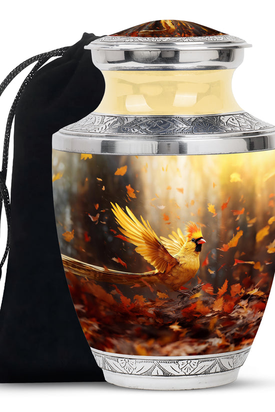 Classic Hummingbird Cremation Urn - Elegant Memorial Urn For Human Ashes