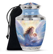 Guardian Angel Memorial Urn - Spiritual Cremation Urn For Human Ashes