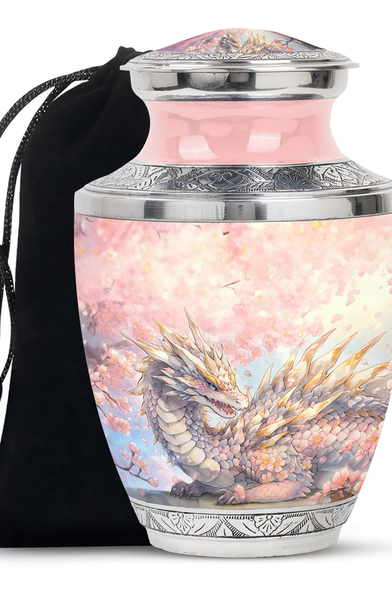Eternal Dragon Spirit Cremation Urn - Elegant Memorial Urn For Adults