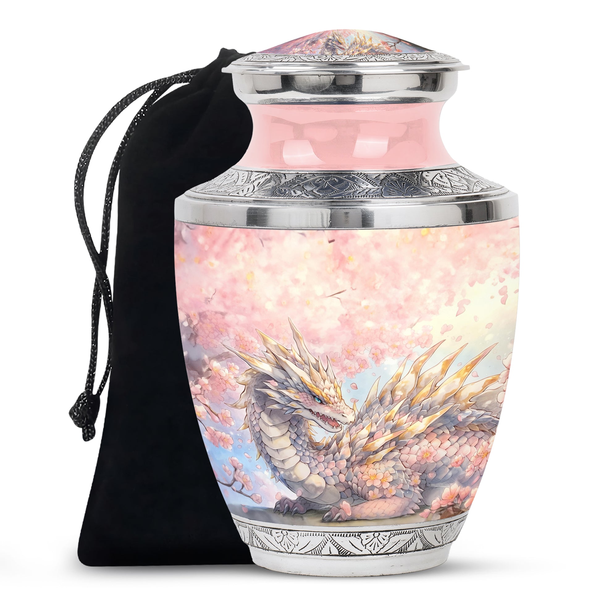 Eternal Dragon Spirit Cremation Urn - Elegant Memorial Urn For Adults