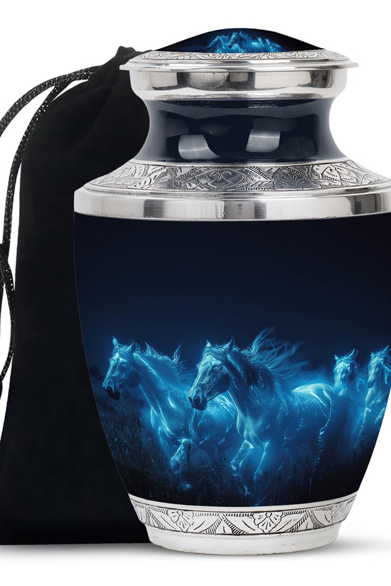 Horse Memorial Urn - Large Cremation Urn For Loved Ones