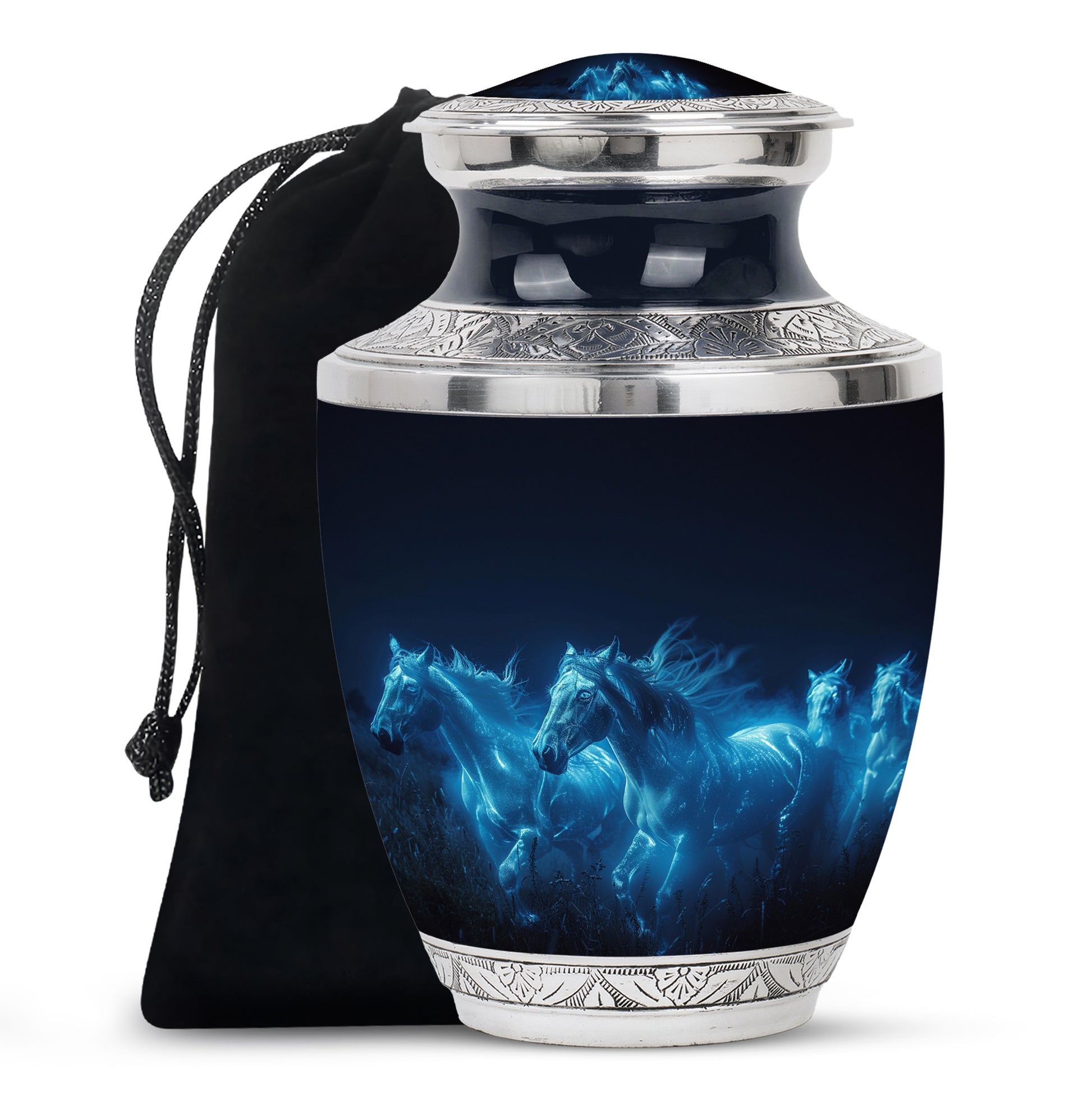 Horse Memorial Urn - Large Cremation Urn For Loved Ones