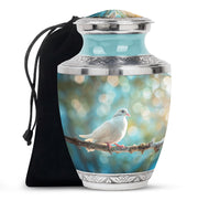 Dove Memorial Urn For Ashes - Forest Funeral Urn For Burial