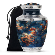 Dragon Forest Spirit Funeral Urn For Adults - Nature Inspired Urn For Human Ashes