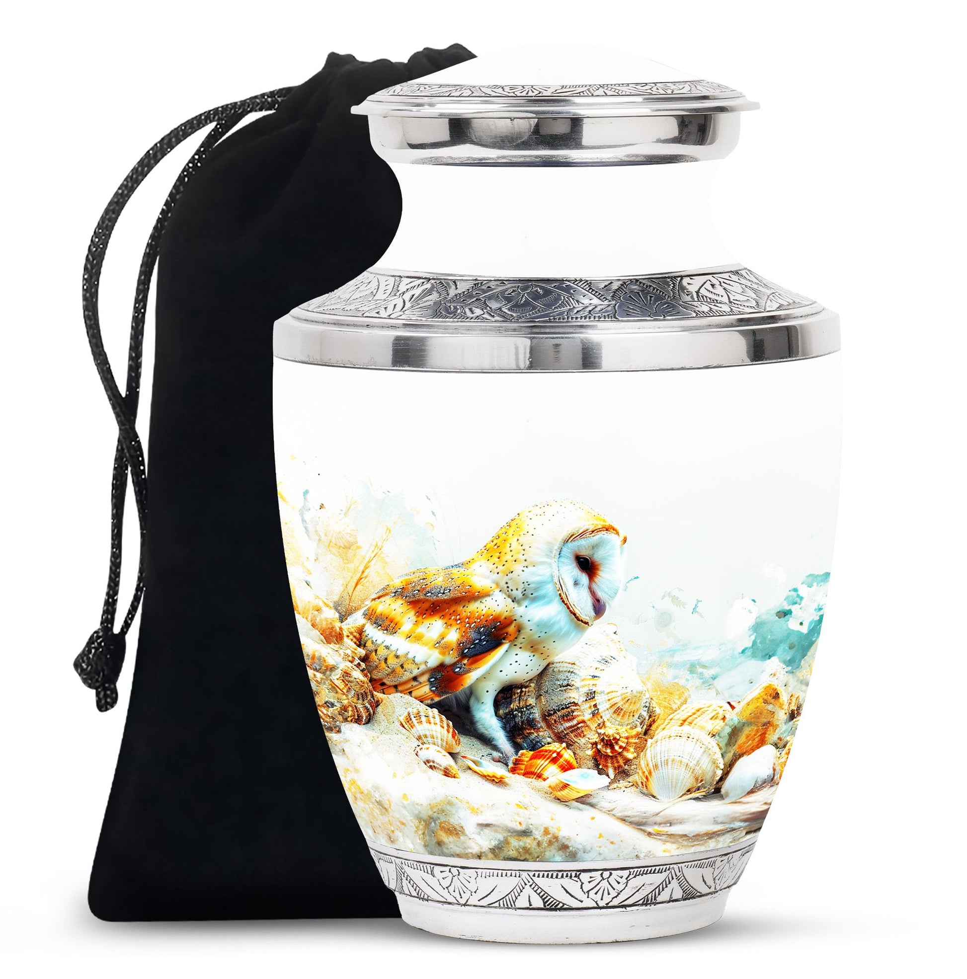 Ocene Inspired Owl Urn – Premium Funeral Urn For Ashes