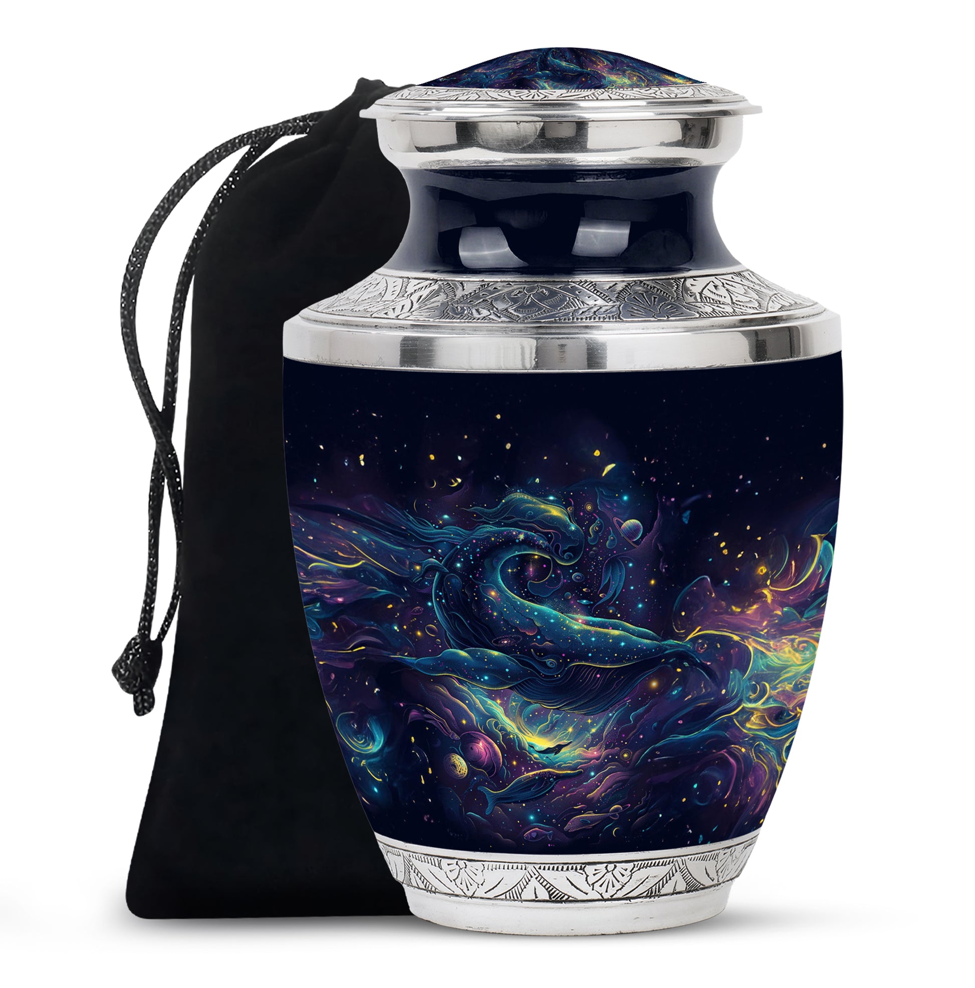 Fish Memorial Urn - Large Funeral Urn For Human Ashes