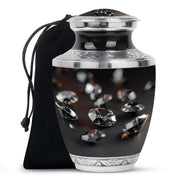 Diamond Cremation Urn - Memorial Urn For Loved Ones